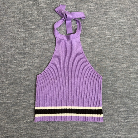 The Ragged Priest Purple Crop Top size small - Picture 5 of 6
